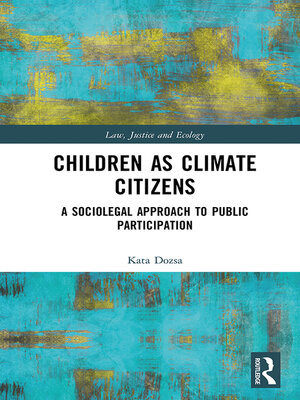 cover image of Children as Climate Citizens
